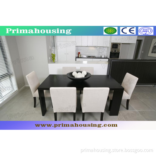 Kitchen Cabinet with Pretcut Grainite Countertops